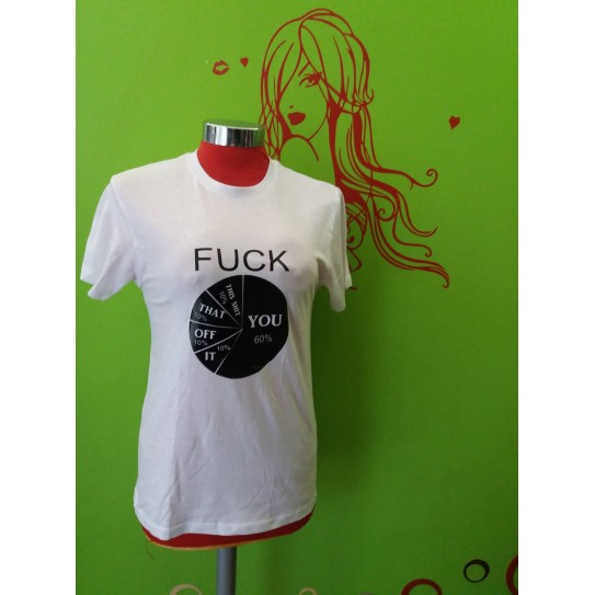 TSHIRT FUCK OFF - M