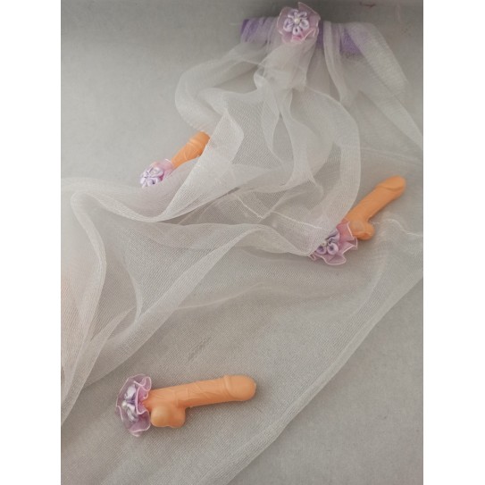 VEU ALFINETE C/PILAS