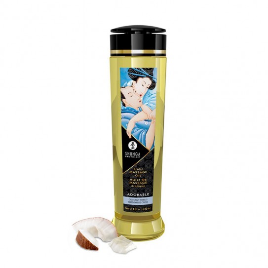 SHUNGA - OLEO DE MASSAGEM COCO 250ML