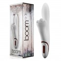 VIBRADOR RECARREGÁVEL CYCLONE BOOM BRANCO