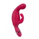 VIBRADOR COELHO II 16CM SASHAY RECARREGÁVEL ROSA