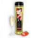 ÓLEO DE MASSAGEM SHUNGA ROMANCE MORANGO 240ML