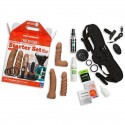 DOC JONHSON - KIT STRAP ON E MAQUINA COM 3 PENIS