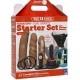 DOC JONHSON - KIT STRAP ON E MAQUINA COM 3 PENIS