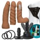 DOC JONHSON - KIT STRAP ON E MAQUINA COM 3 PENIS