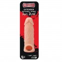REALSTUFF - CAPA PARA O PENIS COM ANEL P/TESTICULO