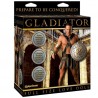 GLADIADOR-BONECO INSUFLAVÉL COM PENIS/LINGUA REAL