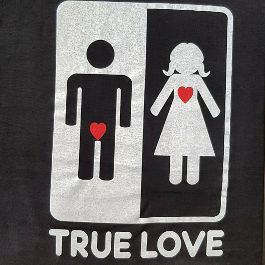 T-SHIRT TRUE LOVE - L