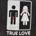 T-SHIRT TRUE LOVE - L