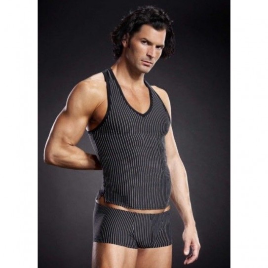 CANOTTA BLACK AND WHITE - S/M