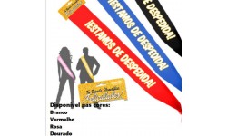 FAIXA ''ESTAMOS DE DESPEDIDA''