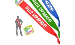 FAIXA "FELIZ SEPARADO"