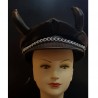 CHAPEU C/ CORNOS PRETO