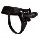 OUCH - STRAP ON COURO 7'' PRETO