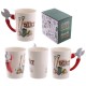 CANECA CERAMICA TESOURA
