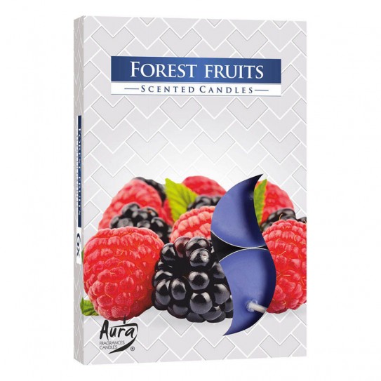 VELA AROMÁTICA FRUTOS SILVESTRES 6UND