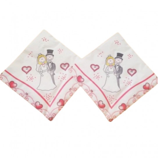 GUARDANAPOS DE CASAMENTO