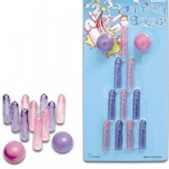 JOGO MINI PECKER BOWLING