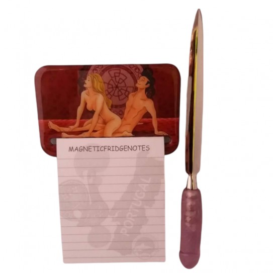 ABRE CARTAS + BLOCO MAGNETICO