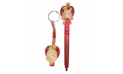 CONJUNTO CANETA E CHAVEIRO KAMASUTRA