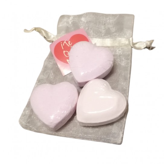 BOLSA SABONETES CORAÇÃO