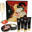 KIT AFRODISÍACO GEISHAS SECRET MORANGO CHAMPAGNE