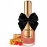 BIJOUX - ÓLEO DE MASSAGEM BEIJÁVEL COM BRILHANTES SUNSET GLOW MORANGO SILVESTRE E MEL 100ML