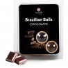 BOLAS EXPLOSIVAS SABOR CHOCOLATE 2 UNIDADES