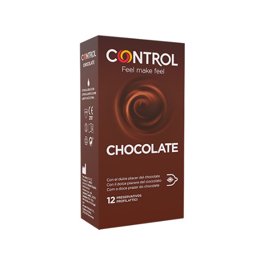 CONTROL - PRESERVATIVOS CHOCOLATE 12UND