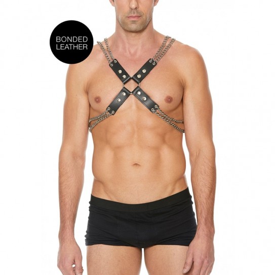 OUCH - TOP EM CADEADO PARA HOMEM CHAIN