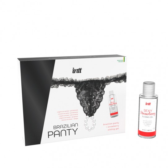 KIT TANGA BRAZILIAN PANTY PRETO