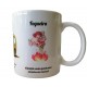 CANECA CERAMICA FIGURAS