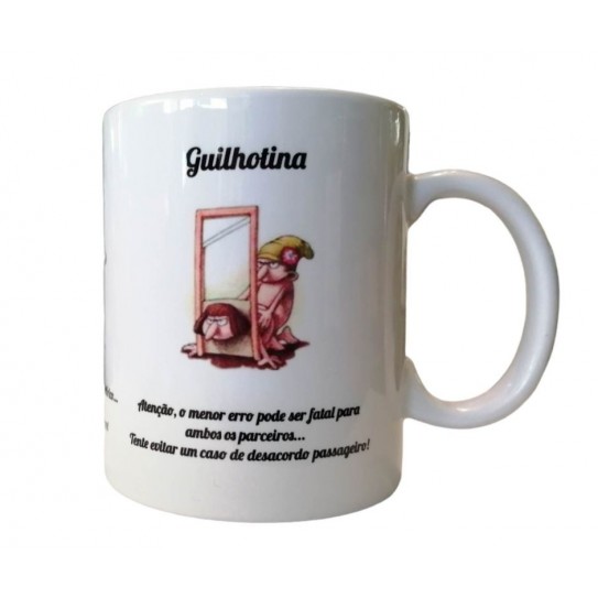 CANECA CERAMICA FIGURAS