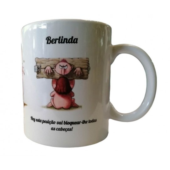 CANECA CERAMICA FIGURAS