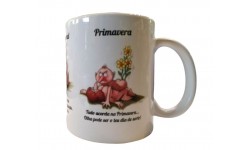 CANECA CERAMICA FIGURAS