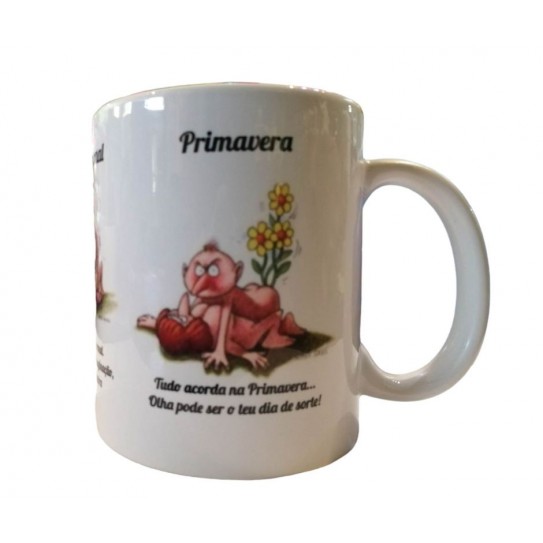 CANECA CERAMICA FIGURAS