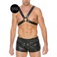 OUCH - COLETE DE CORREIAS MASCULINO BUCKLE
