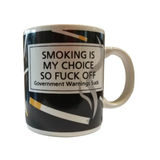 CANECA IRONICA DO FUMADOR