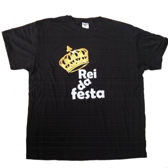T-SHIRT REI DA FESTA - L