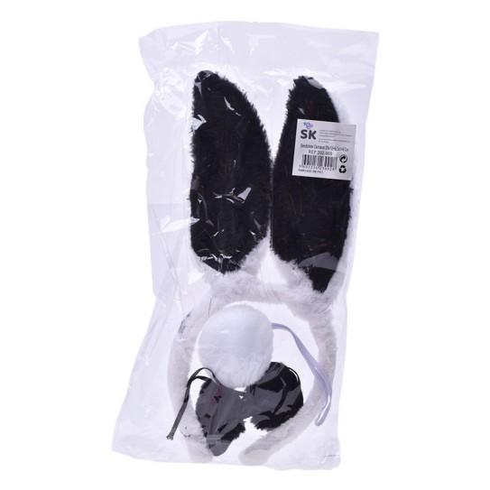 BANDOLETE COELHA COM ACESSORIOS