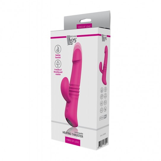 DREAMTOYS - VIBRADOR DE AQUECIMENTO USB
