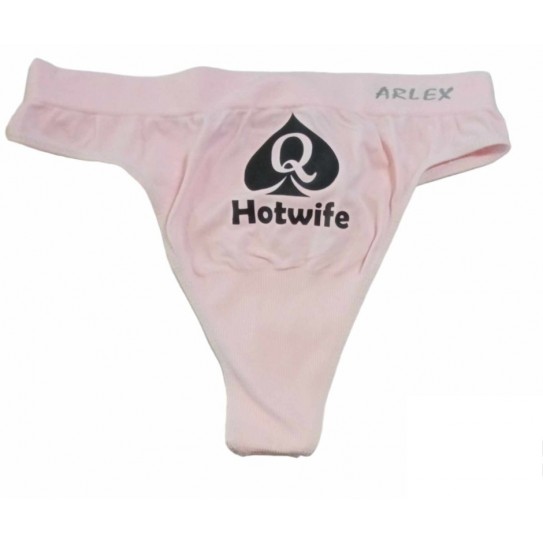 TANGA FEMININA DIVERTIDA (HOTWIFE) - M/L
