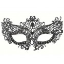 MASCARA EM RENDA PRETA - D