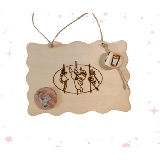 JOGO DE MADEIRA PARA BEBER