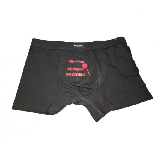 BOXER FUNNY ("CHUPA") PRETO XL BOXER FUNNY ("CHUPA") PRETO XL