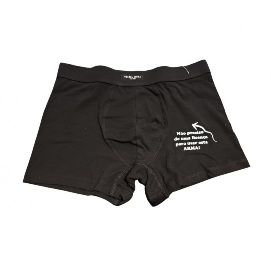 BOXER FUNNY ("ARMA") PRETO M BOXER FUNNY ("ARMA") PRETO M