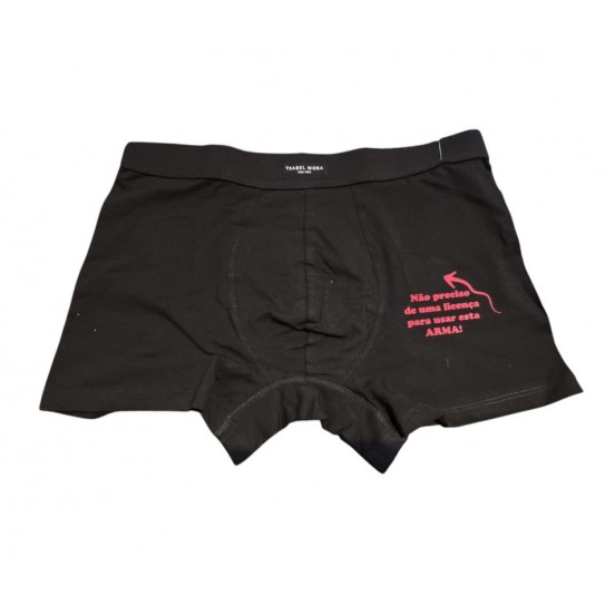 BOXER FUNNY ("ARMA") PRETO L BOXER FUNNY ("ARMA") PRETO L