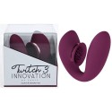 TWITCH  - VIBRADOR DUPLO C/ SUCÇÃO RECARREGAVEL