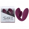 TWITCH  - VIBRADOR DUPLO C/ SUCÇÃO RECARREGAVEL