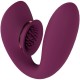 TWITCH  - VIBRADOR DUPLO C/ SUCÇÃO RECARREGAVEL